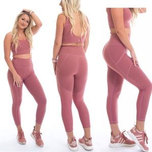 Paragon x Cristina Capron Dusty Rose Leggings